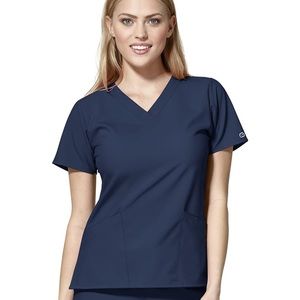 WonderWink Women's Basic V-Neck Top